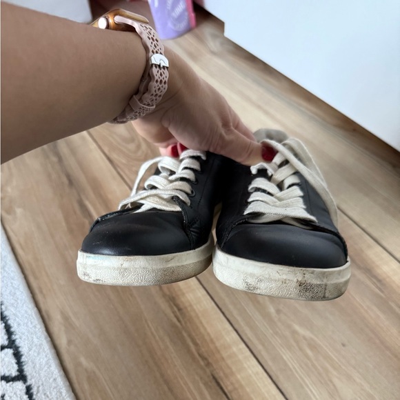 Tory Burch Howell Court Black Low Top Sneakers - Picture 2 of 7